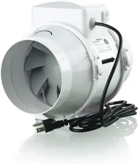 -us 445006945925 - Tt Silent 100 Mixed Flow Ventilation Inline Duct Fan For High Static Pre