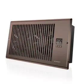 Ac Infinity 313105777747 Airtap T6 160 Cfm 6 Inch X 12 Quiet Register Booster Fan With Thermostat Cont