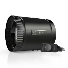 Ac Infinity 313115998958 Raxial S6 Quiet 6 Inch In-line Duct Fan With Speed Controller Hvac Blower Can
