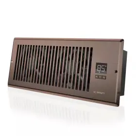Ac Infinity 445026827805 Airtap T4 120 Cfm 4 Inch X 12 Quiet Register Booster Fan With Thermostat Cont