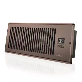 Ac Infinity 445029839881 Airtap T4 120 Cfm 4 Inch X 12 Quiet Register Booster Fan With Thermostat Cont