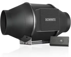 Ac Infinity 445041034066 4 Inch Inline Duct Fan With Speed Controller Ec Motor For Ventilation Grow Tents