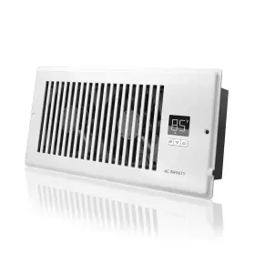 Ac Infinity 711181907094 Airtap T4 120 Cfm 4 Inch X 10 Quiet Register Booster Fan With Thermostat Cont