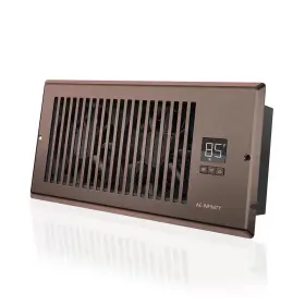 Ac Infinity 744110783971 Airtap T4 120 Cfm 4 Inch X 10 Quiet Register Booster Fan With Thermostat Cont