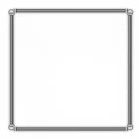 Ac Infinity 819137023598 Heavy Duty Grow Tent Mounting Bars 5x5ft High Cfm Kit 1-inch Steel Support P