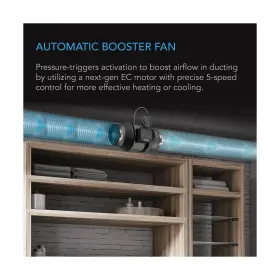 Ac-bfp4 Ac Infinity Automatic Duct Fan 4 Inch Inline With Differential Pressure #2