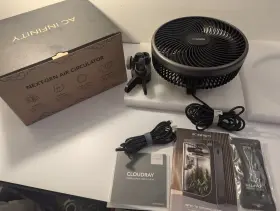 Ac-cca9 Ac Infinity Cca9 Cloudray A9 Grow Tent Clip Fan 9 Inch 10 Speed Ec-motor Hydroponic #2