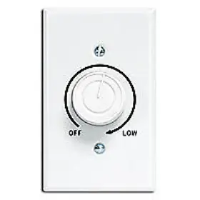 Sc25 Air King Variable Speed Controller For Inline Fans - White