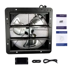 Mot2832532 All-carb 10/12/14/16 Inch Shutter Exhaust Fan With Speed Controller High Wall Mounted