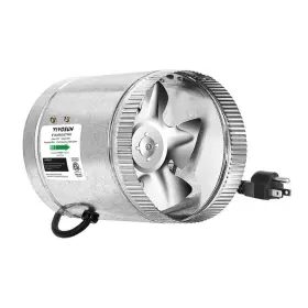 Snsa05fn027 Aoibox Exhaust Ventilation Fan 6 Inch 240 Cfm Silver Low Noise Inline Duct Hvac