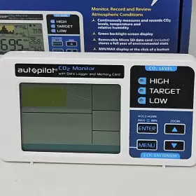 Autopilot 638104021197 Desktop Co2 Monitor With Data Logger And Memory Card 2-ch. Gas Sensor #3