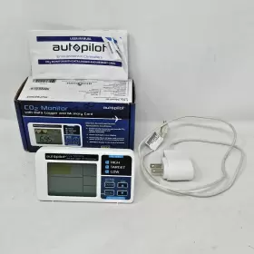 Autopilot 638104021197 Desktop Co2 Monitor With Data Logger And Memory Card 2-ch. Gas Sensor