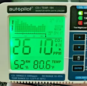 Apcem2 Autopilot Desktop Co2 Temp And Humidity Monitor Data Logger Hydroponic #3