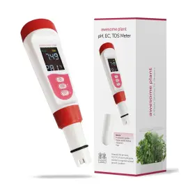 Mf02 Awesome Plant 4-in-1 Ph Meter Tds Ec For Hydroponics Growing System Digita... Fast Ship