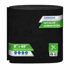 Bagean 850058991900 Cut To Fit Activated Carbon Filter Sheet 8 Inch X 48 -