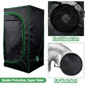 Biggun 770523521275 2pcs Grow Tents Vent Cover- 4 Inch Duct Filter #2
