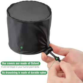 Biggun 770523521275 2pcs Grow Tents Vent Cover- 4 Inch Duct Filter #3