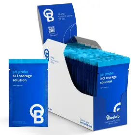 Bluelab Stsol18b Kcl Storage Solution Sachets - Ideal For Maintaining Ph Pens Ph