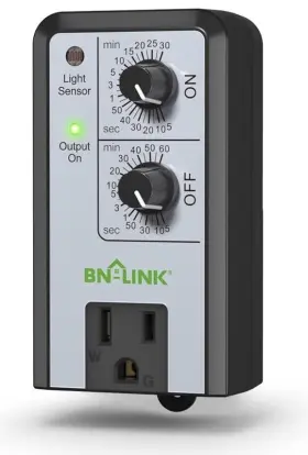 Bn-link 680474115624 Short Period Repeat Cycle Timer 24 Hours On Off Controls Plug In Delay