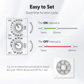 Bnd-60 Bn-link Short Period Repeat Cycle Intermittent Timer Interval - Day Nigh #3