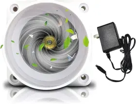 Branded 744111006413 Inline Duct Fan 2 Inch 50mm Ventilation Exhaust Booster 62 Cfm Quiet Filter