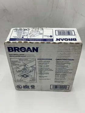 Broan 026715002511 Qty 3 50 Cfm Ventilation Fan 688 Fits In 2 Inch X4 Ceiling/wall Construction #2