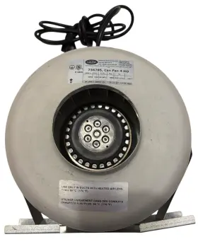 736785 Can Fan 4 Ho Centrifugal Extractor 120v 176 F