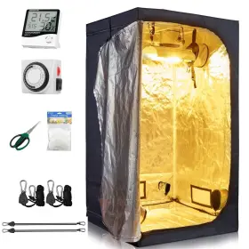 Cdmall 712653136486 Grow Tent Room Complete Kit 48 Inch X48 X80 Hydroponic Growing System Indoor