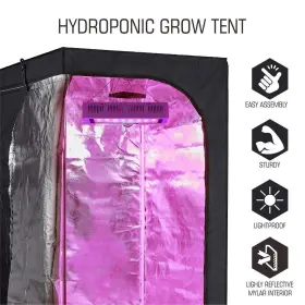 24ftftx Cdmall 712653137995 24ftftx48ftft Small Grow Tent Room With Durable 600d High Reflective Oxford #2