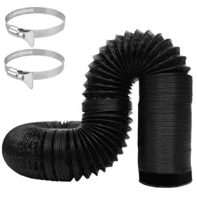 Ssg-hp-15m Charmdecor Dryer Vent Hose 4 Inch Insulated Flexible Aluminum Duct 5ft With 2 Clamps