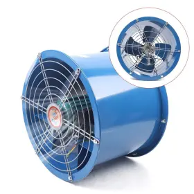 Bi-wmtzxl-1829-us-nbh Cncest 10 Inch Inline Duct Fan Axial 1170 Cfm Hvac Exhaust Intake #2