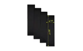 Hrf-b2 Corecarbon 4-pack Carbon Pre-filter Designed To Fit Honeywell Hepaclean Air Purifier Mod