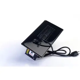 Cyclone 313022760761 Booster Fan Plus With Built In Thermostat Flush Mount Easy Install Black #2