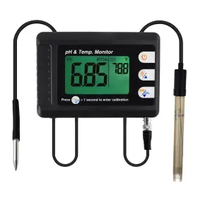 Kb0295 Danoplus Tripod 2 In 1 Ph And Temperature Meter Digital Monitor Dual Display