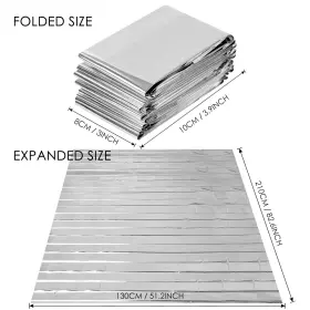 Daomong 728456095042 6 Pcs Plant Growth Mylar Films High Reflective Film Garden Greenhouse Cove #2