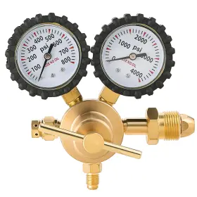 Dasbet Dst-a808 Nitrogen Gas Regulator With Double Gauges 0-800 Psi Delivery Pressure