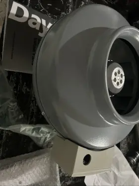 Dayton 23225 23227 Inline Duct 8 Inch Diameter 120vac Air Flow In-line Fan