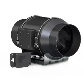 Denime Bbay Inc 726084192140 405 Cfm Inline Duct Fan With Ec Motor And Variable Speed Controller For Ventilat