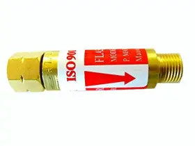 Devardi Glass Cvfb-1 Acetylene Welding Flashback Arrestor Brass
