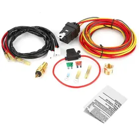 Dskoiph 445043781791 Electric Cooling Fan Wire Harness Kit 185 Degree On 165 Thermostat Switch