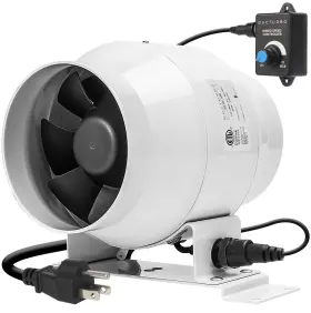 Dt-us-100 Ducturbo 4 Inch Inline Duct Fans 160 Cfm Ventilation Exhaust Fan Ideal For Indoor Hea