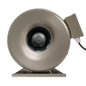 Edendirect 705353139093 4 Inch 150 Cfm Inline Duct Ventilation Fan In Silver With Hvac Exhaust Blower Fo