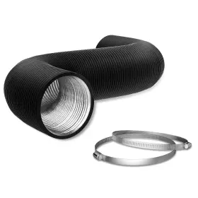 Ficbxra 765169617345 Flexible 6 Inch Aluminum Ducting -4 Layer Protection Dryer Vent Hose For Hvac
