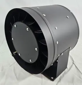 Tmk250-ac Ficbxra 9.7 Inch Inline Duct Fan Booster Exhaust Blower Hvac Grow Tent Hydroponics 1219 Cfpm #3