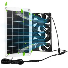10w-fan Folgtek Solar Exhaust Fans Ventilation Fan And Panel With 10w Doubl