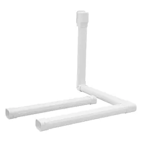 Leu-0088 Gdae10 14ft Decorative Pipe Line Cover Kit Air Conditioner Set White