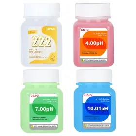 H01u Gidigi Ph Orp Meter Calibration Buffer Solution Kit Includes 4.00 7.00 And