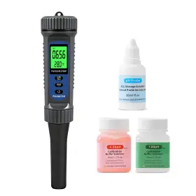 Hw-801 Gisnpa Ph Meter For Food With Temperature Digital High Accuracy