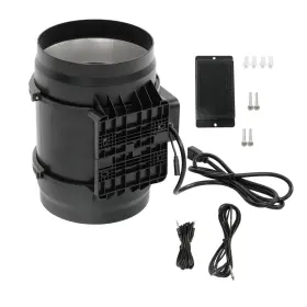 Gt7783230 Globalmart-top Inline Duct Fan 8 Inch Hvac Exhaust Blower Kit 807cfm Ec Variable Speed Control