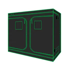 600d Green Hut 654070969929 Grow Tent 96 Inch X48 X78 Mylar Hydroponic Indoor With Observation